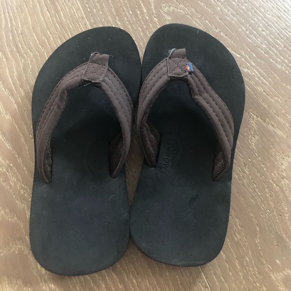 Kids rainbow sandals